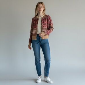 George Festive Cardigan Sweater